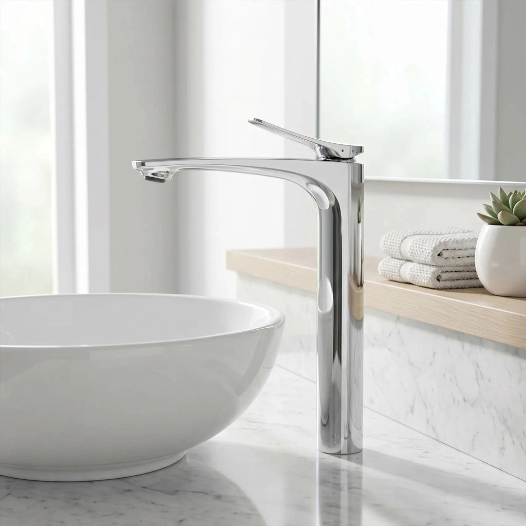 Rubinetto Da Lavabo Premium Rea Vision Chrome High