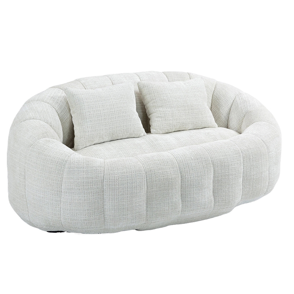 Pouf - Xylo - Chenile beige interno/esterno