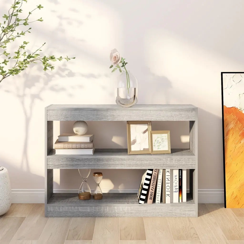 Libreria/Divisorio Grigio Sonoma 100x30x72 cm 813630