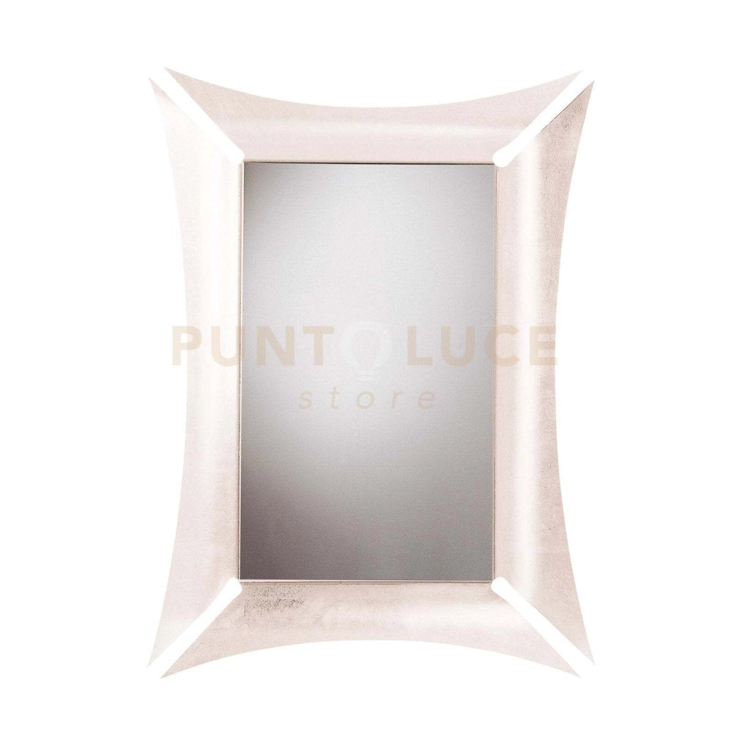 specchio morgana Bianco in Ferro 72x100hcm