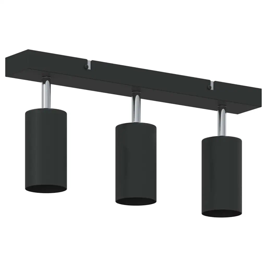 Faretto da soffitto Nero 38 x 6 x 16 cm Metallo 4108197