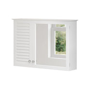 Vicco Specchio contenitore bagno Bianco 68 x 48 cm con 2 porte