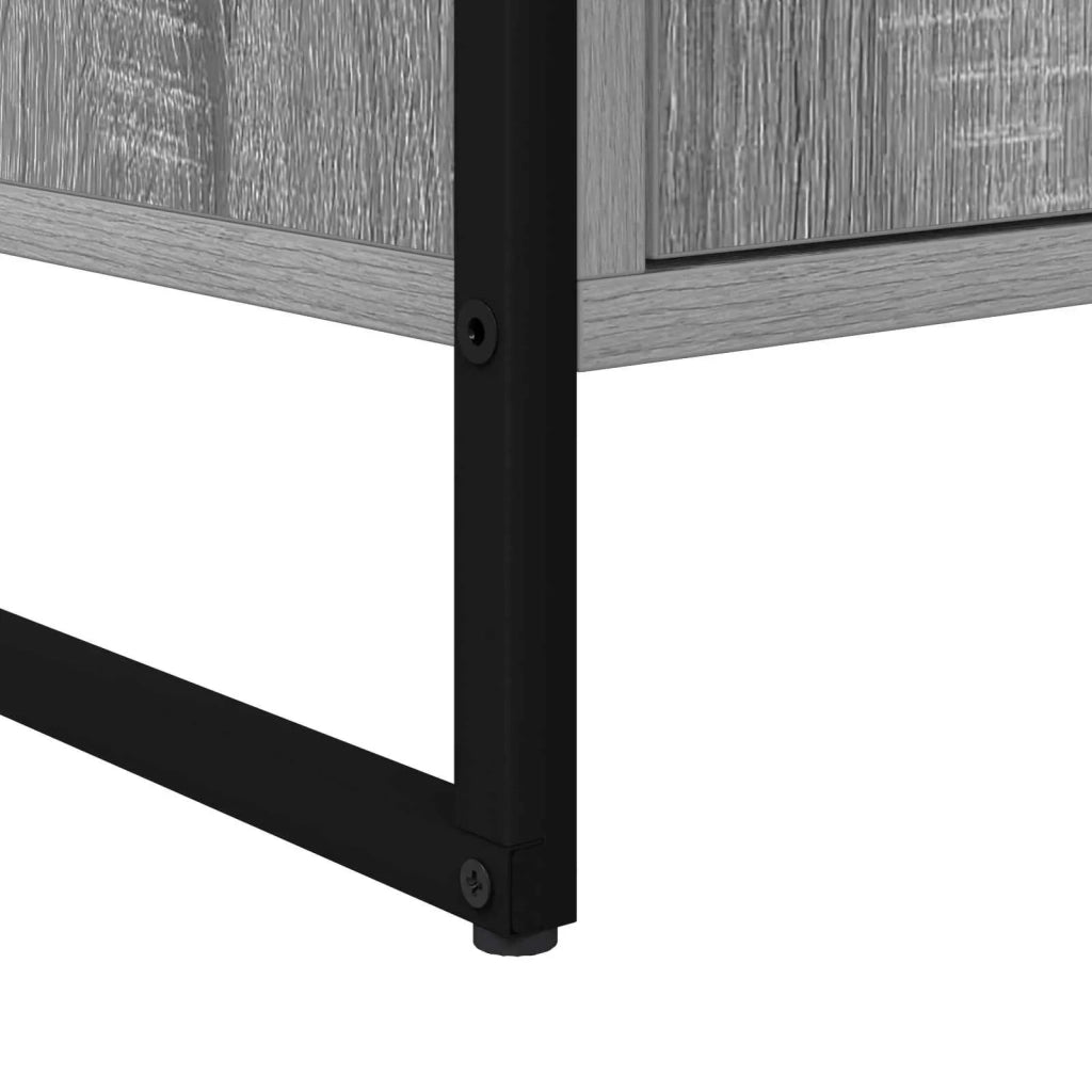 Mobile TV Grigio Sonoma 140 x 36 x 49.5 cm Legno multistrato 886513