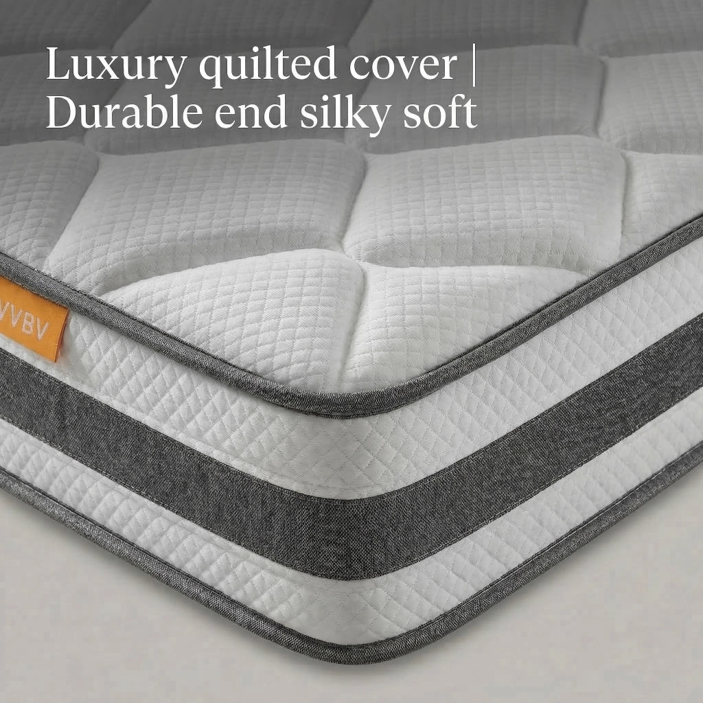 Materasso a molle insacchettate 7 zone bianco 160x200 cm