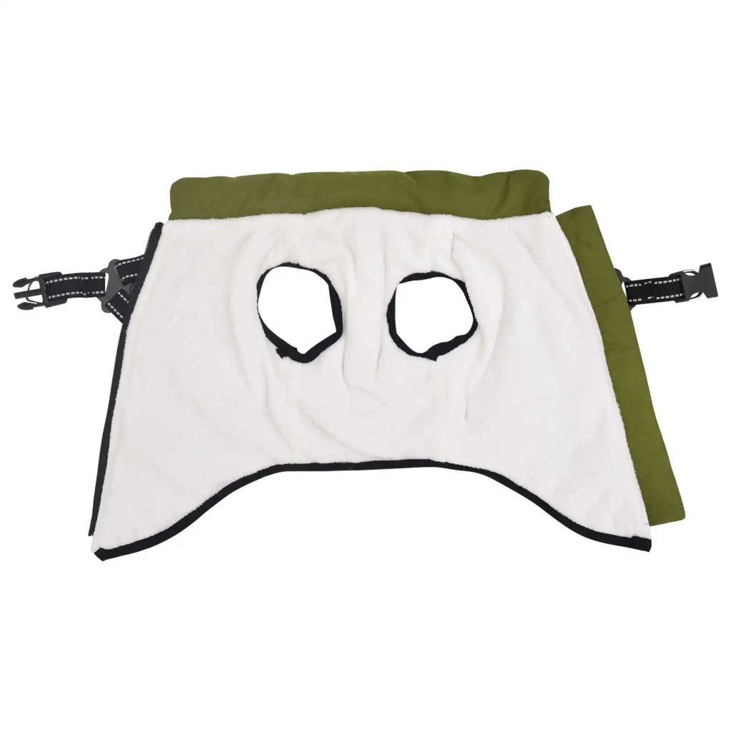 Cappotto per Cani Verde militare L32 Pile e Poliestere 3422513