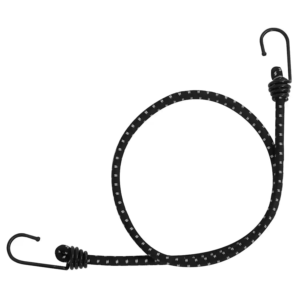 Corde Elastiche con Strisce Riflettenti e Ganci 50 pz 88 cm CFW6093851