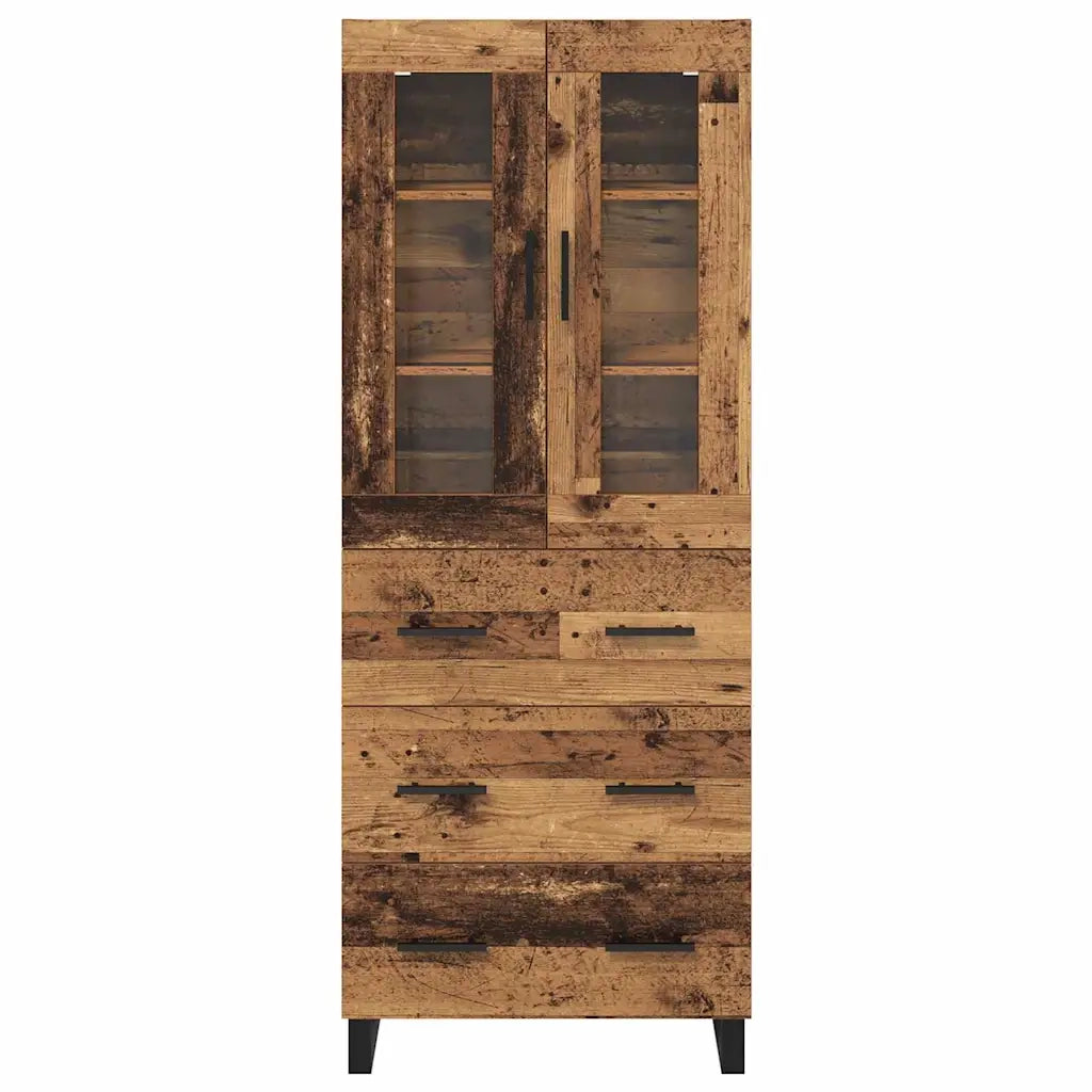 Credenza con cassetto 2 pcs Legno vecchio Legno multistrato 3415769