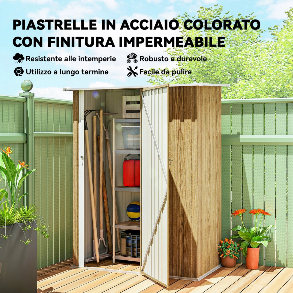 Capanno Attrezzi ¨C Minimal ¨C Legno 142x86x189 cm