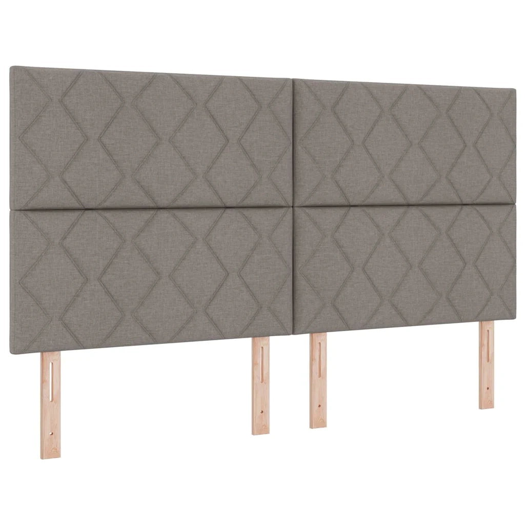 Letto a molle con testiera Talpa 180 x 200 cm Tessuto 3344398