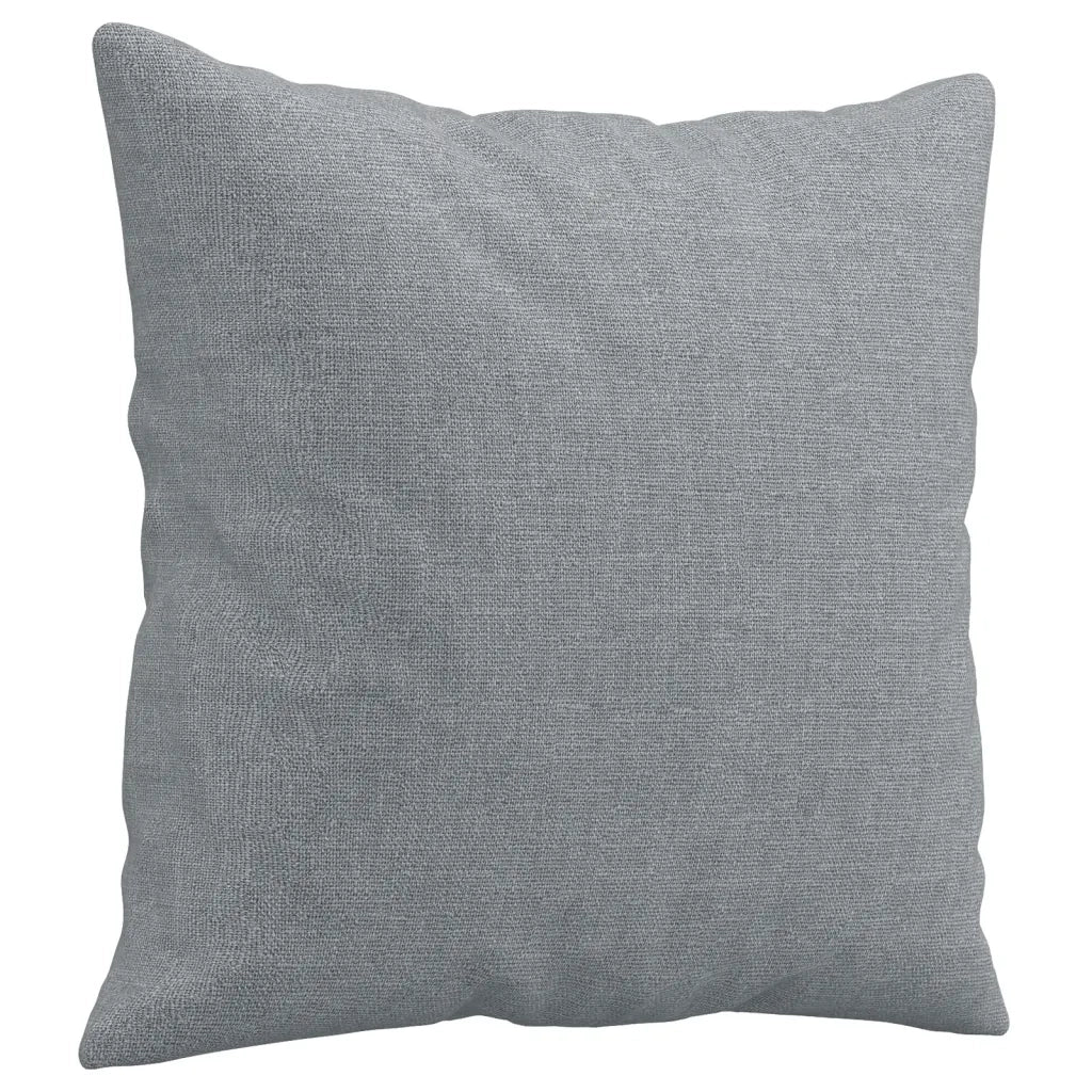 Divano a 3 Posti con Cuscini-Sofa 3 Posti con Cuscini Grigio Chiaro 180 cm in Tessuto 102724