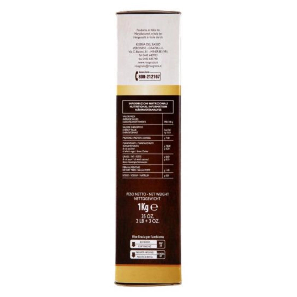 Riso grazia vialone nano delle terre venete confezione da 1 kg