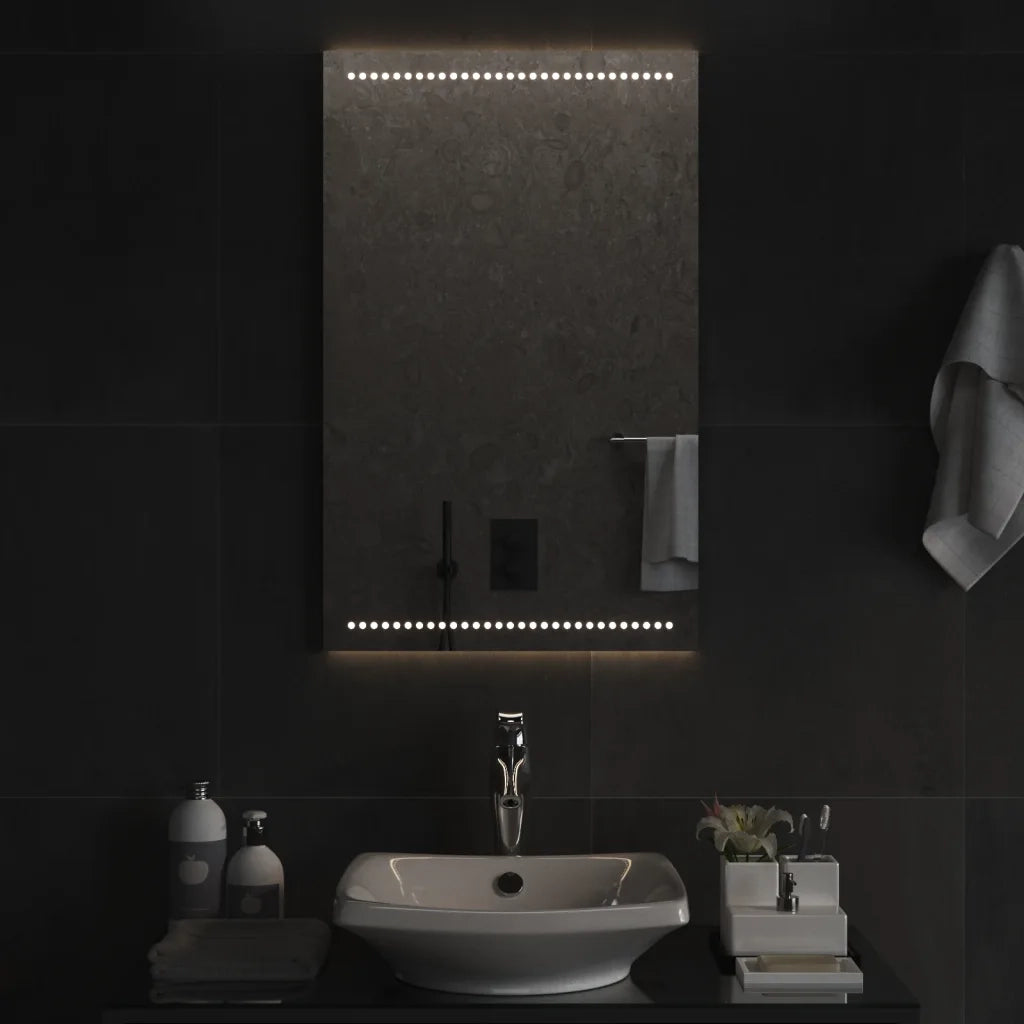 Specchio da Bagno con Luci LED-Specchio per Bagno 50x80 cm 991738