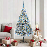 Albero di Natale artificiale con 300 LED Bianco 180 cm 3396969