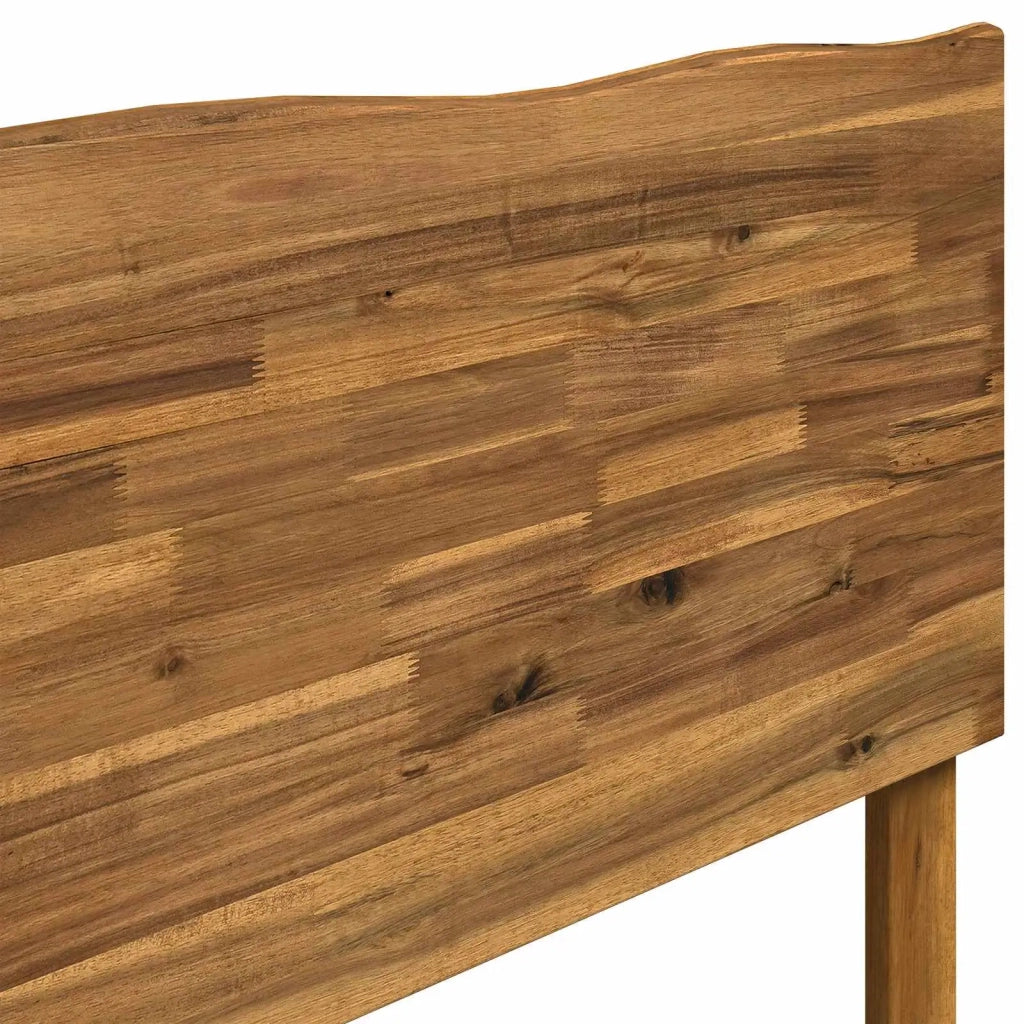 Letto Singolo con Testiera ROSTOCK Naturale 90 x 200 cm 903456