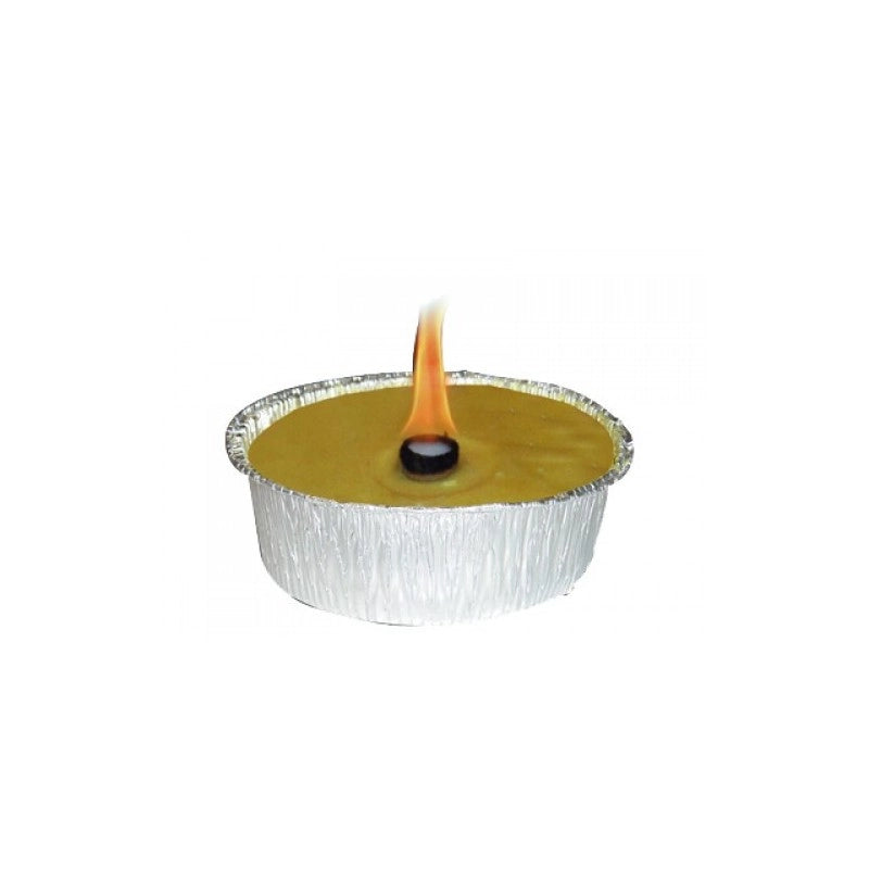 CANDELA ALLA CITRONELLA Ø cm 8,5x4h - confezione 2 pezzi
