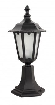 Lampada paletto giardino Retro SU-MA nera 45cm E27 IP43