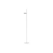 Zafferano Super O Lampada a led da terra Bianca ricaricabile e dimmerabile - 1 Modulo Luce