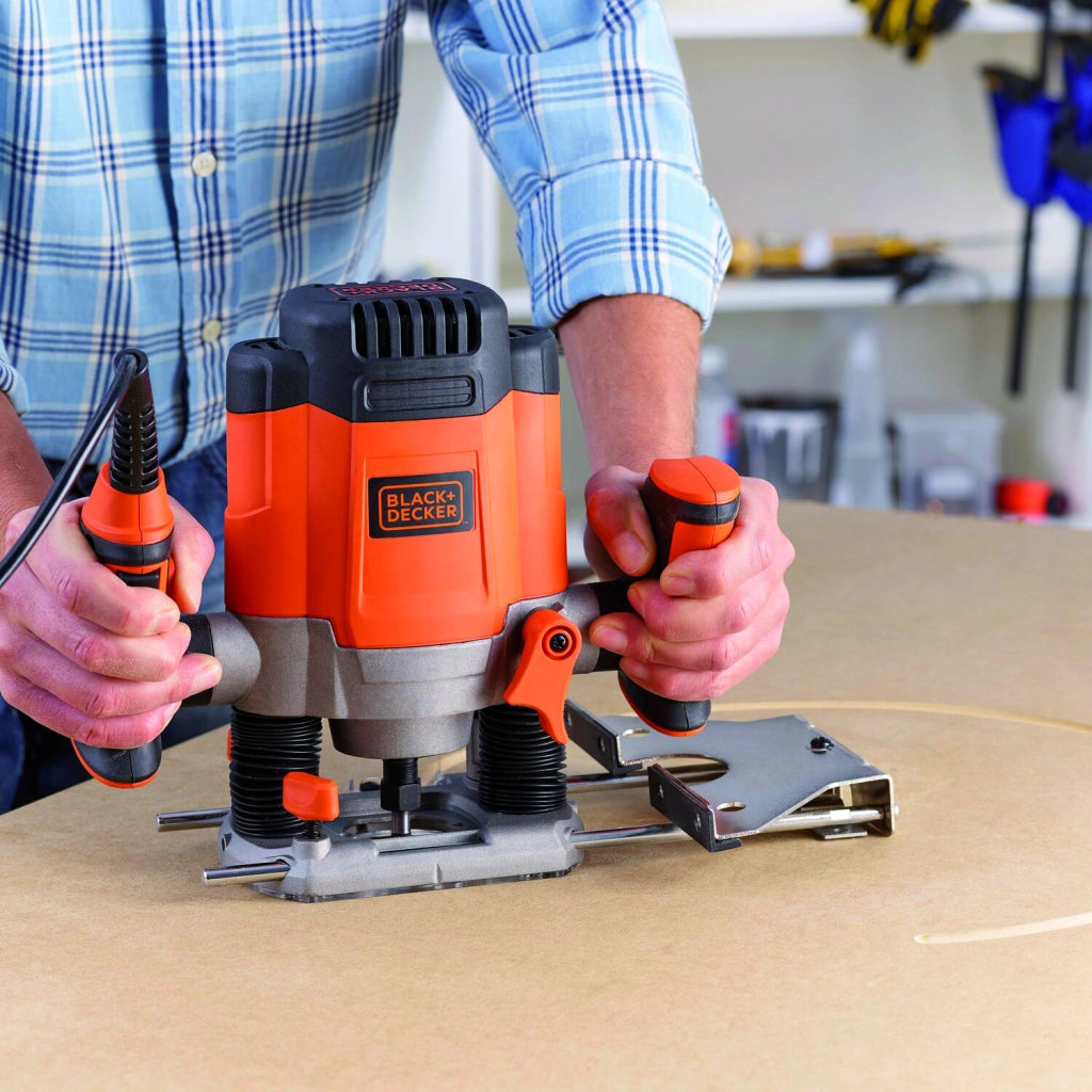 Black+Decker FRESATRICE VERTICALE KW1200E-QS 1.200 W