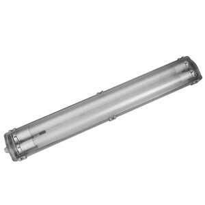 REGLETTE PORTATUBO DOPPIO IP65 60 CM