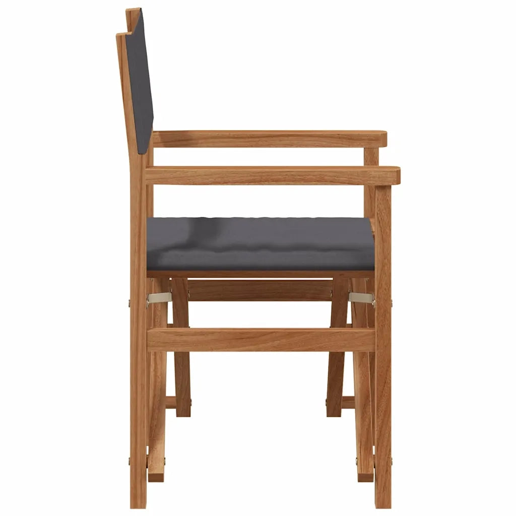 Sedia da pranzo Grigio 56 x 54 x 87 cm Legno di teak solido 42008018