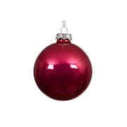 Pallina Vt lucido rosa festivo d10cm