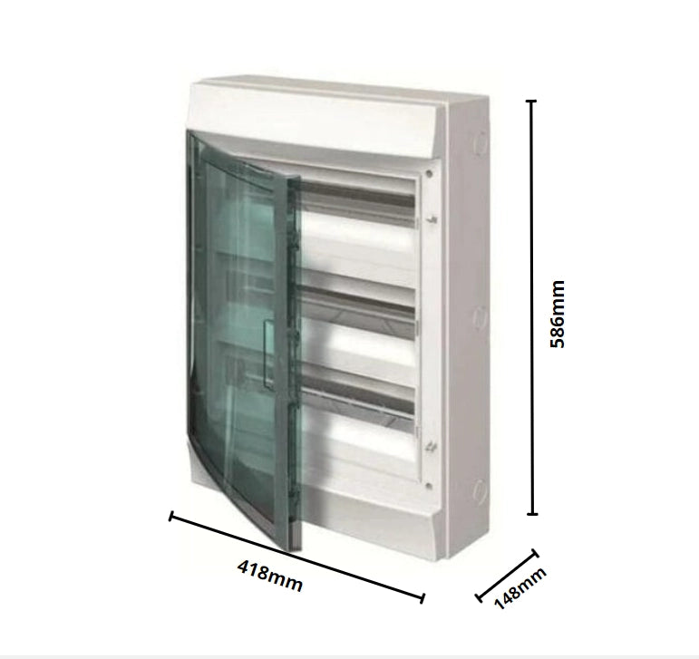 Faeg centralino parete 54 moduli stagno ip65 fg14554