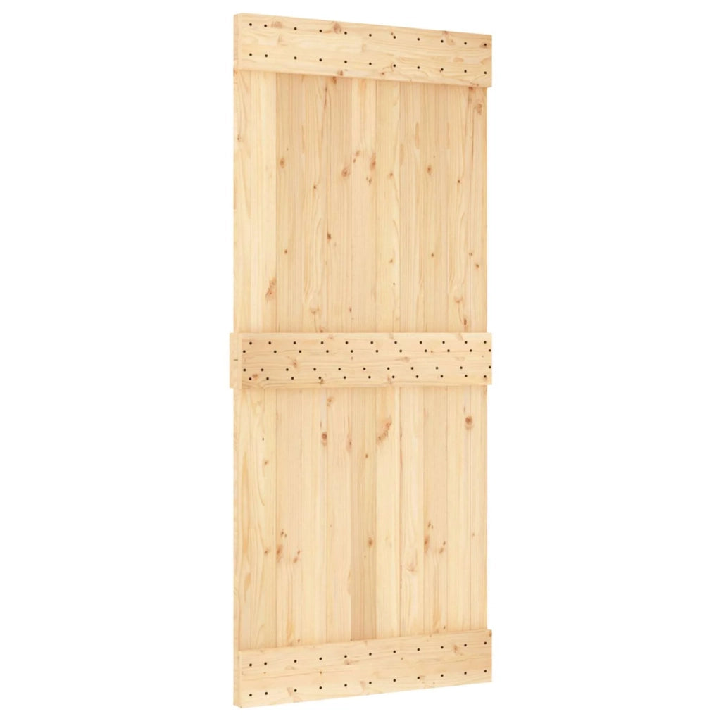 Porta NARVIK Naturale 90 x 210 cm Legno di pino solido