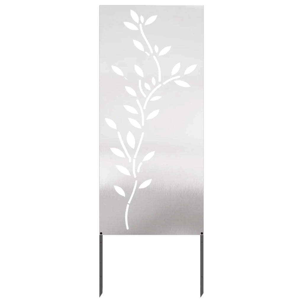 Schermo per privacy in giardino Floreale Argento 50 x 140 cm 876326