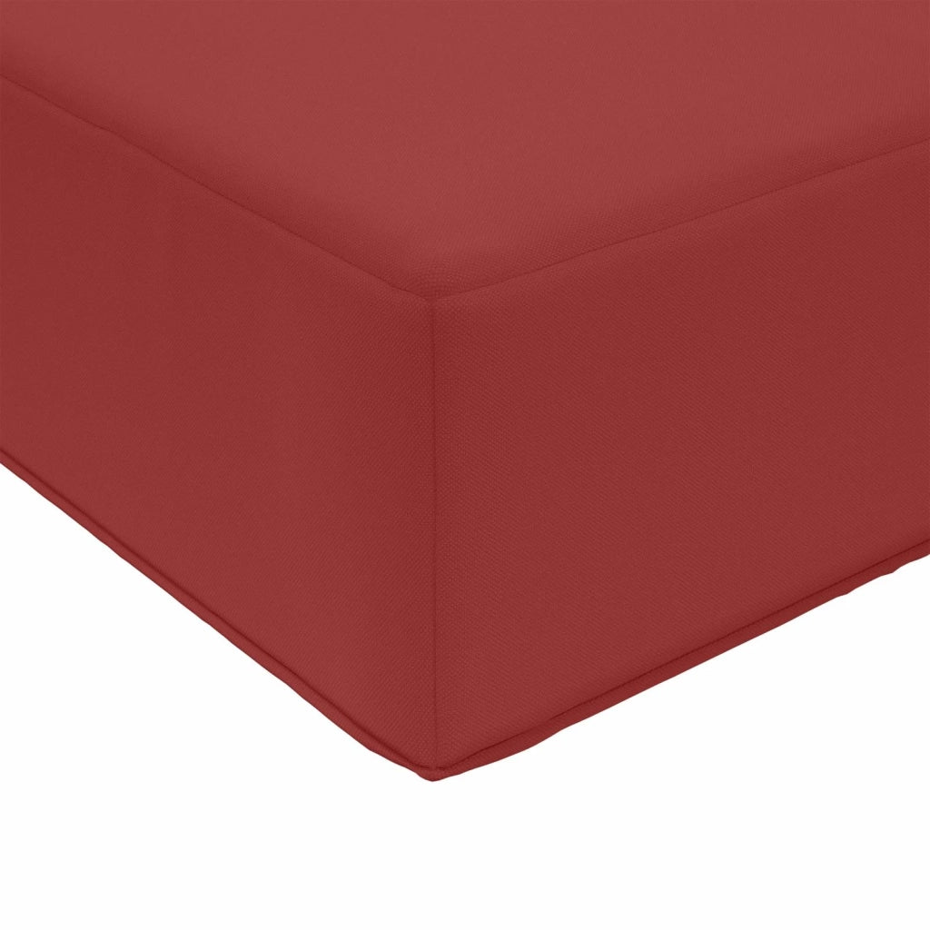 Cuscino per divano da esterno 3 pz | Cuscini per sedie Rosso vino Poliestere