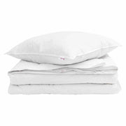 Piumone | Duvet 2-in-1 con cuscino 2 pz Bianco Piuma d'anatra