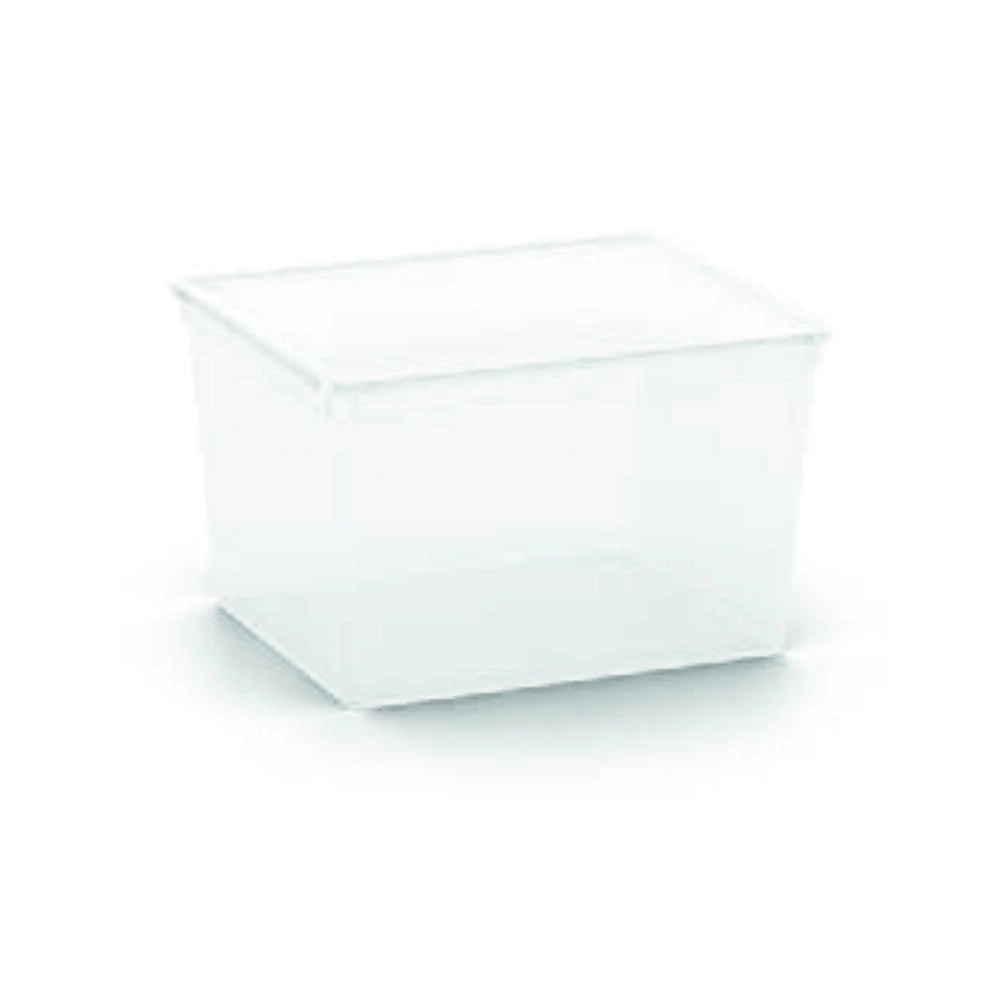 Keter CONTENITORE CBOX CUBE 40X34XH25CM TRASPARENTE