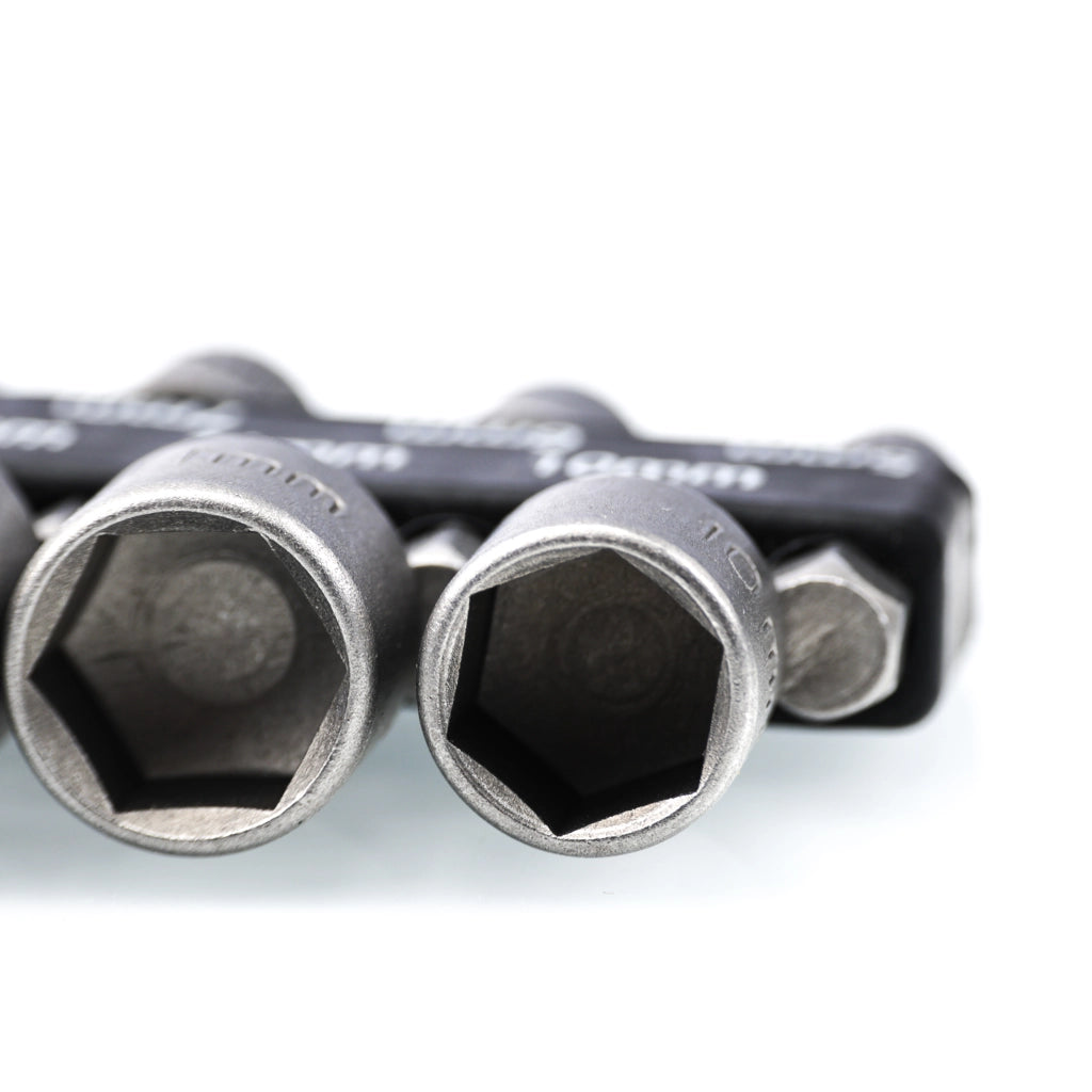 Set di Bussole 5-13 mm con Attacco 1/4" – Acciaio Inossidabile, 9 Pezzi | Compatibile con Avvitatore