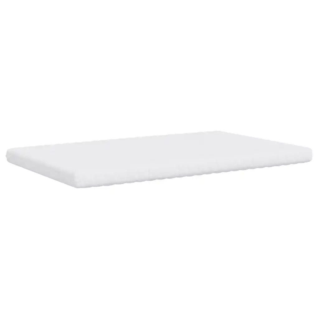 Materasso in Schiuma-Materasso per Letto Bianco 140x210 cm 7 Zone Durezza 20 ILD