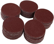 Set di abrasivi con forma a corona, 60, 80, 100, 120, 150, con 100 pezzi, anello e gancio