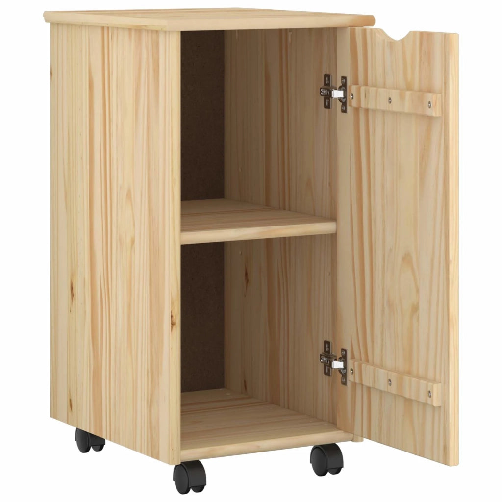 Mobile con Ruote con ruota Marrone 34 x 39 x 65,5 cm 42032392