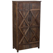 Armadio in legno marrone 78x40x148 cm