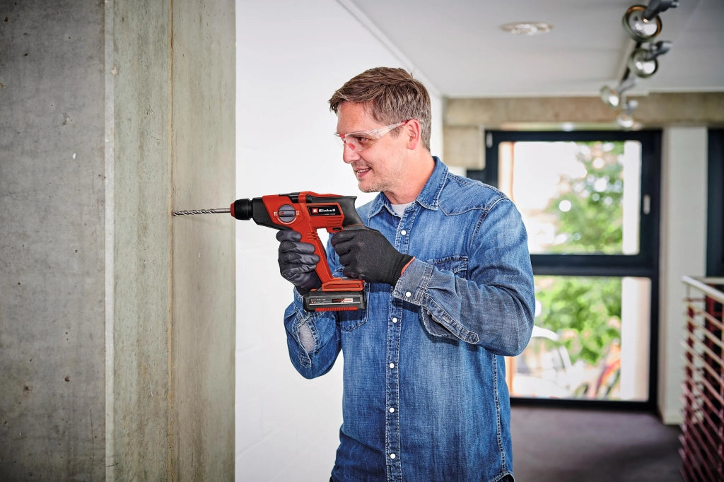 Martello Tassellatore a Batteria Sdsplus 1,3J (tehd 18 12 Li) Einhell