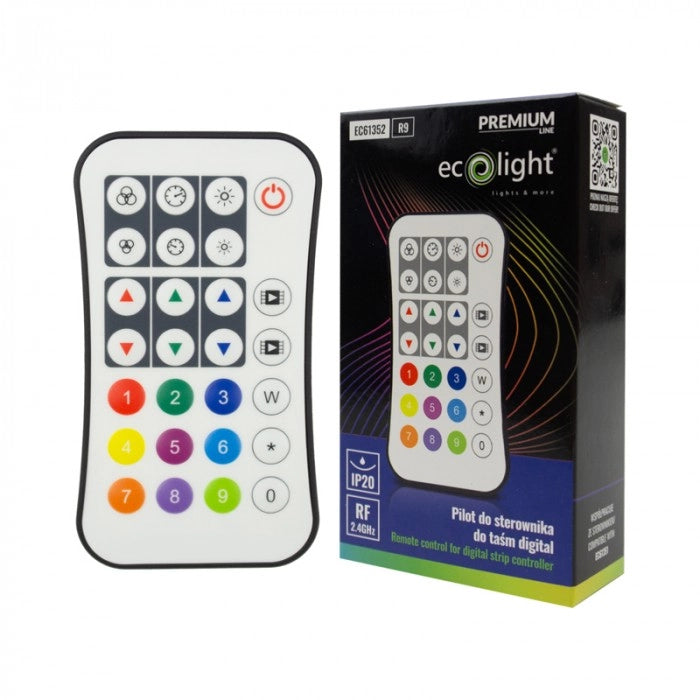 Telecomando R9 RF per controller IC RGB/RGBW bianco