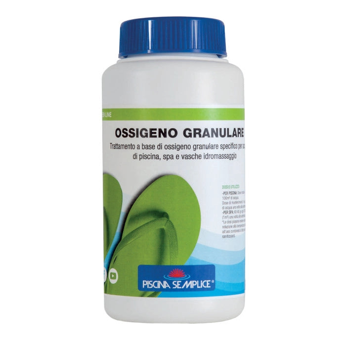 OSSIGENO GRANULARE KG 1 Piscina semplice
