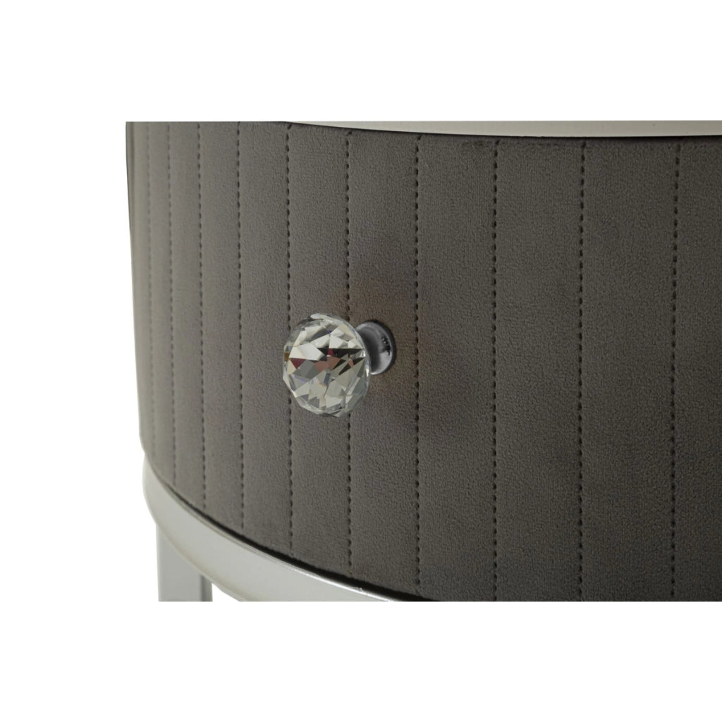 Set di Tavolini VKH796, Grigio, Legno, 70x70x45 cm