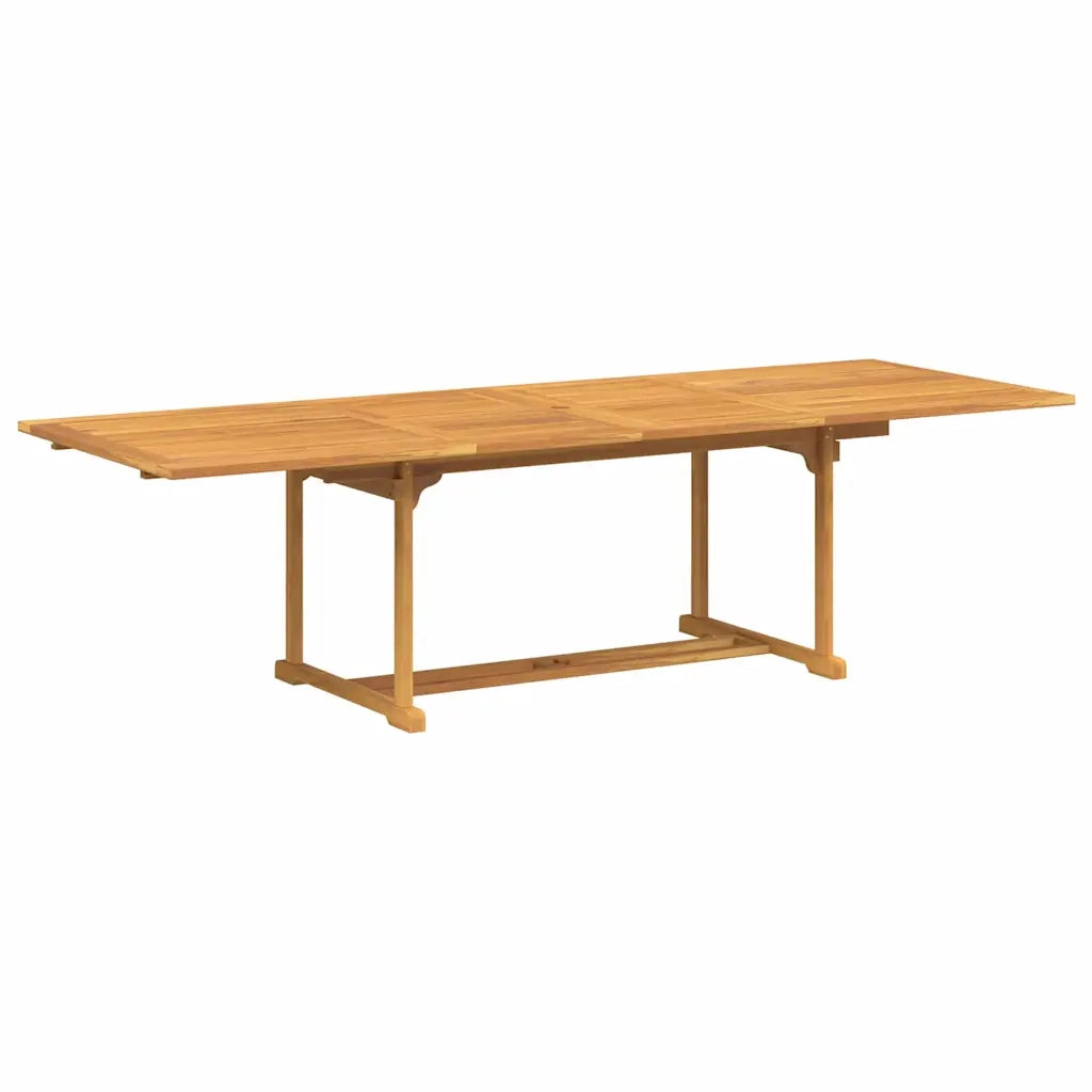 Set da Pranzo per Giardino 9 pcs Marrone Legno di teak solido 3383944