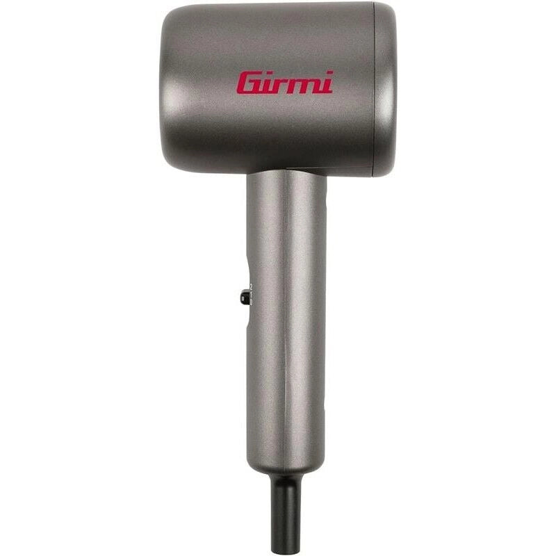 GIRMI PH04 ASCIUGACAPELLI DA VIAGGIO 1000 W 2 VELOCITÀ GRIGIO