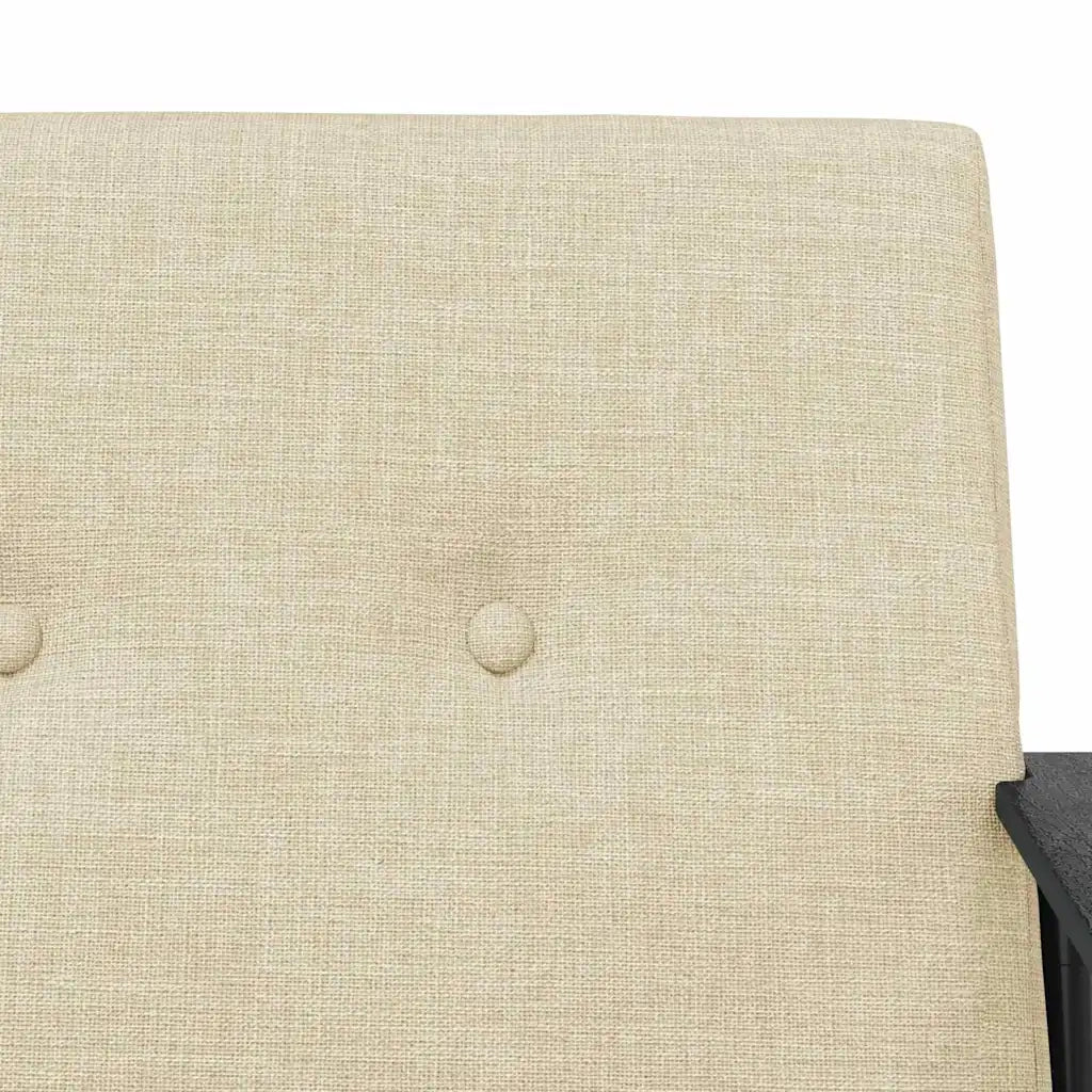 Poltrona | Sedia Relax Crema Tessuto
