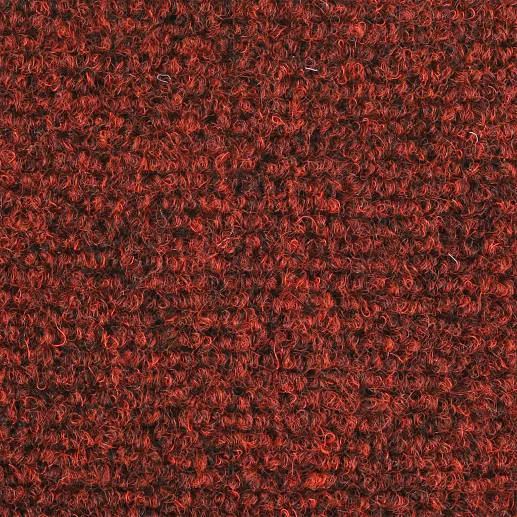 Tappetini per scale autoadesivi 5 pz | Gradini per Scale 65x21x4 cm Bordeaux Rosso Semicircolari Grandi