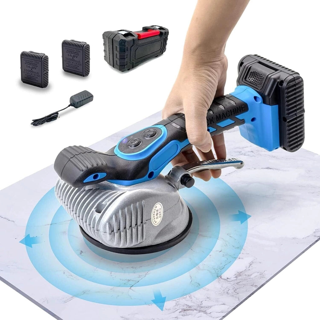 Vibratore per piastrelle a batteria livellatrice piastrellatrice ventosa RE10026