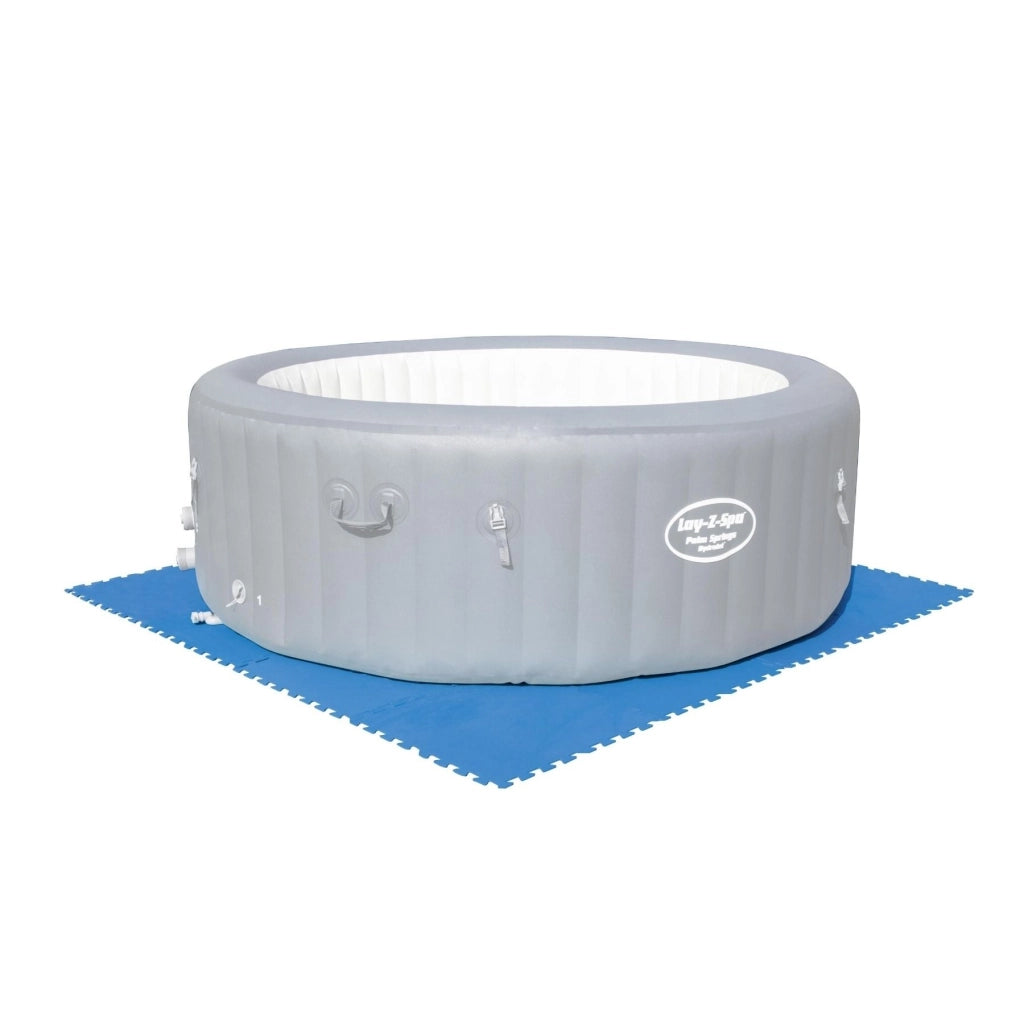 TAPPETO SOTTOPISCINA BLU 50X50CM 9PZ 2MQ CIRCA