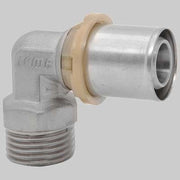 RACCORDO CURVO MASCHIO A PRESSARE  16 x 1/2     ICMA