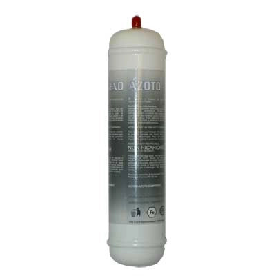 BOMBOLA AZOTO PER SET PROVA IMPIANTI  0,95 LT     MADE IN ITALY