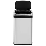 Cestino 30L Automatico ¨C Minimal ¨C Acciaio Inossidabile Argento