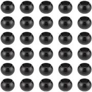 Accessori per gioielli - 30 pezzi - Spaziatori in acciaio inossidabile - Ronde - Finemente laccate - 8mm di diametro - 5mm di diametro di foro - per creare gioielli